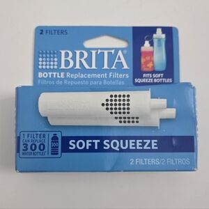 Brita Soft Squeeze Bottle Filters - 2 Pack